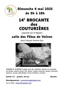 affiche brocante 2025
