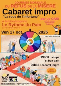 Journée mondiale du refus de la misère